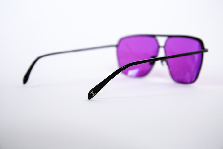 Edwards Eyewear Hiroki 2 - Black &amp; Amethyst