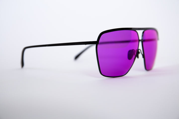 Edwards Eyewear Hiroki 2 - Black &amp; Amethyst