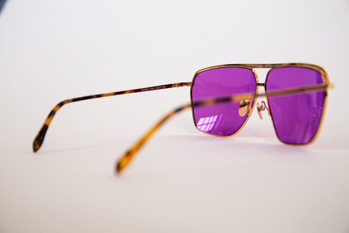 Edwards Eyewear Hiroki 2 - Gold &amp; Amethyst