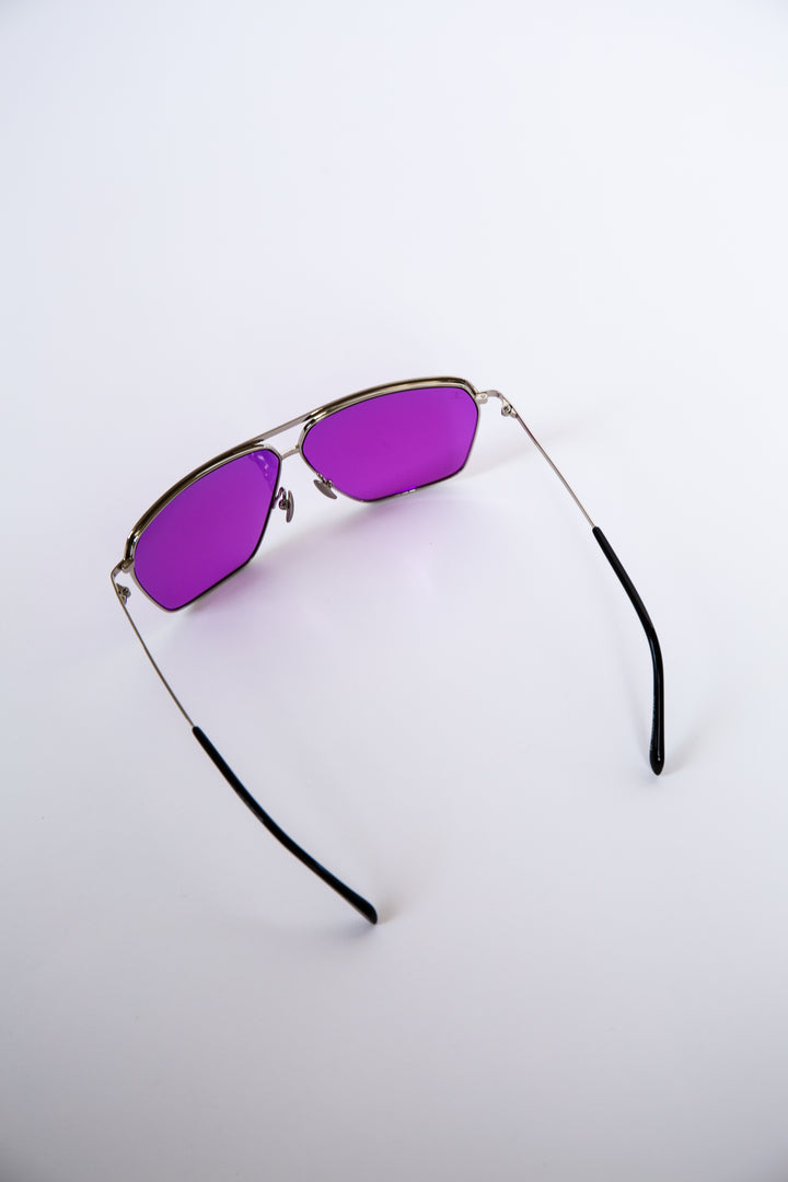 Edwards Eyewear Hiroki 2 - Antique Silver &amp; Amethyst