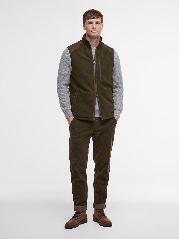 Barbour Active Fleece Gilet Olive