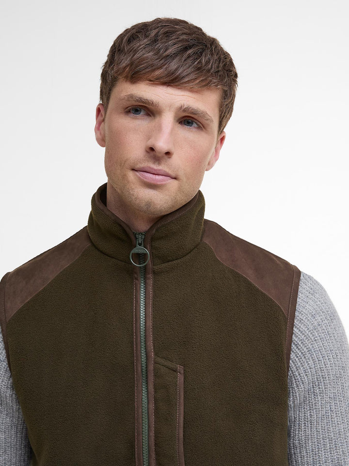 Barbour Active Fleece Gilet Olive
