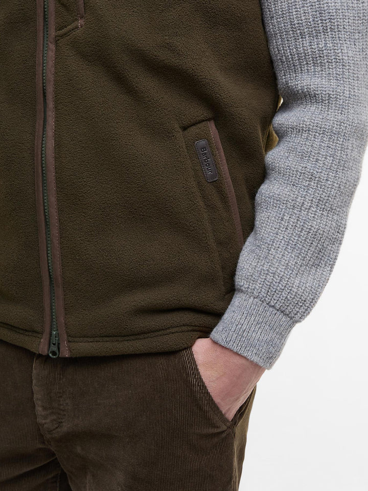 Barbour Active Fleece Gilet Olive