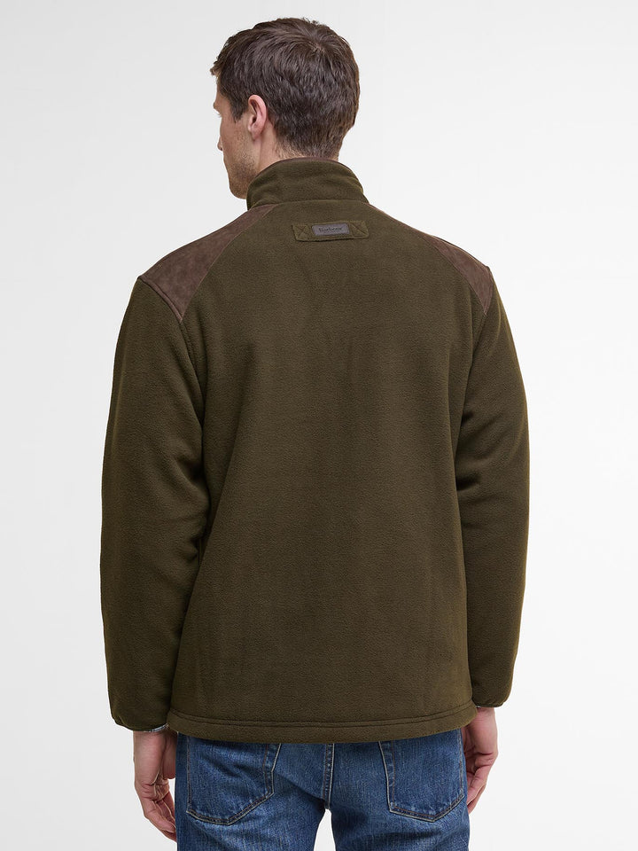 Barbour Active Fleece Jacket Olive