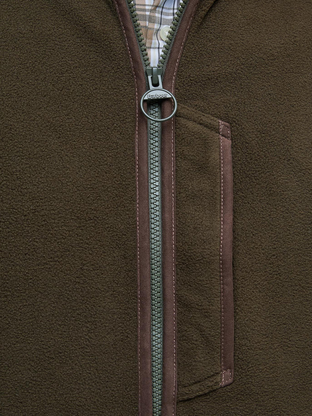 Barbour Active Fleece Jacket Olive