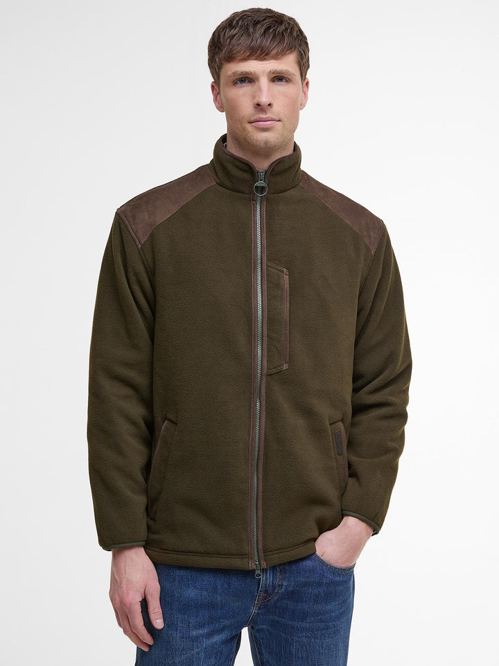 Barbour Active Fleece Jacket Olive