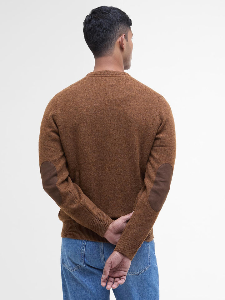 Barbour Essential Patch Crew Bracken