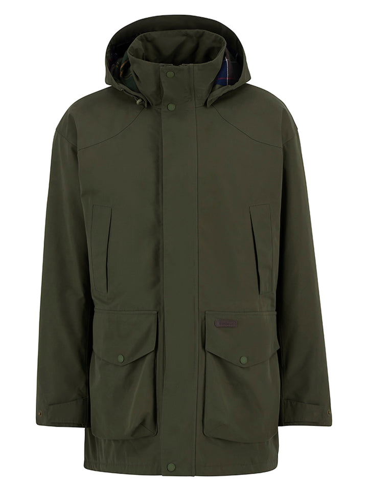 Barbour Farlam Waterproof Waxed Jacket Olive