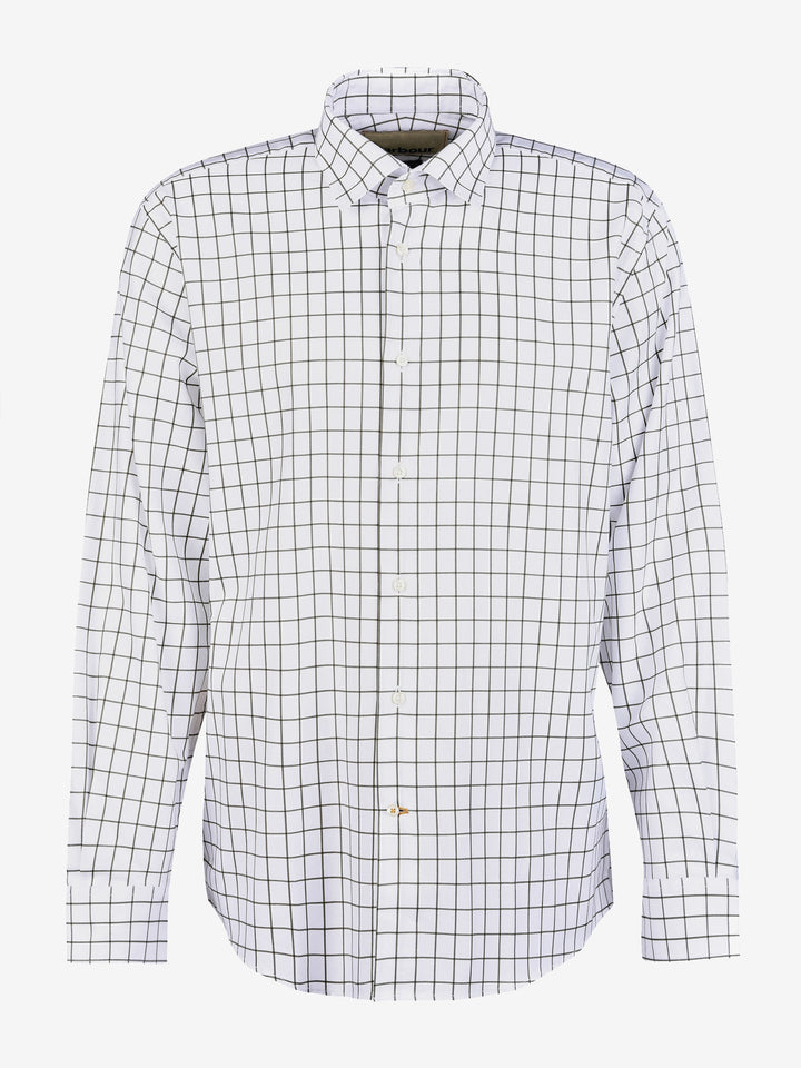 Barbour Hanstead Country Active Shirt Mid Olive