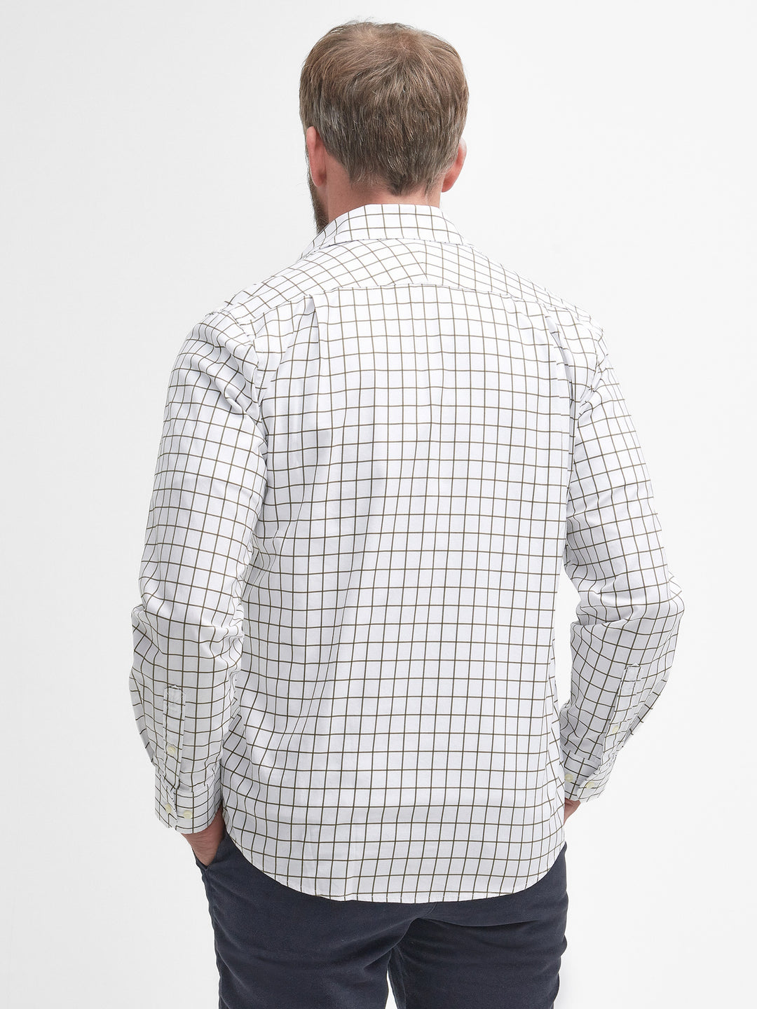 Barbour Hanstead Country Active Shirt Mid Olive