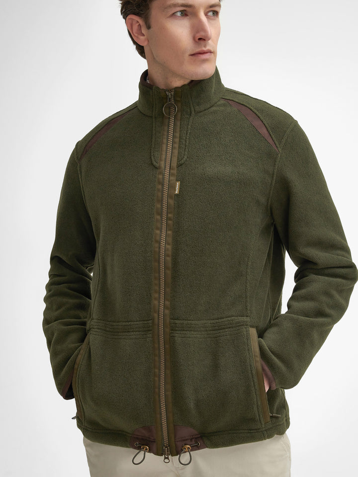 Barbour Langdale Fleece Jacket Forest