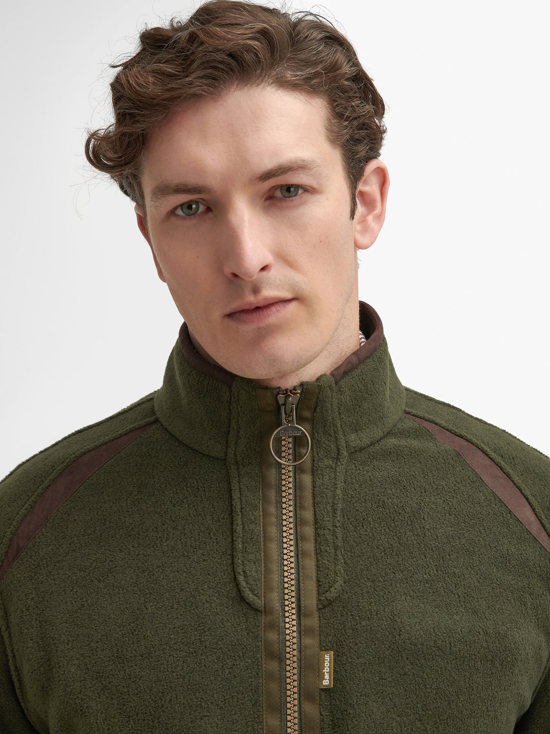 Barbour Langdale Fleece Jacket Forest