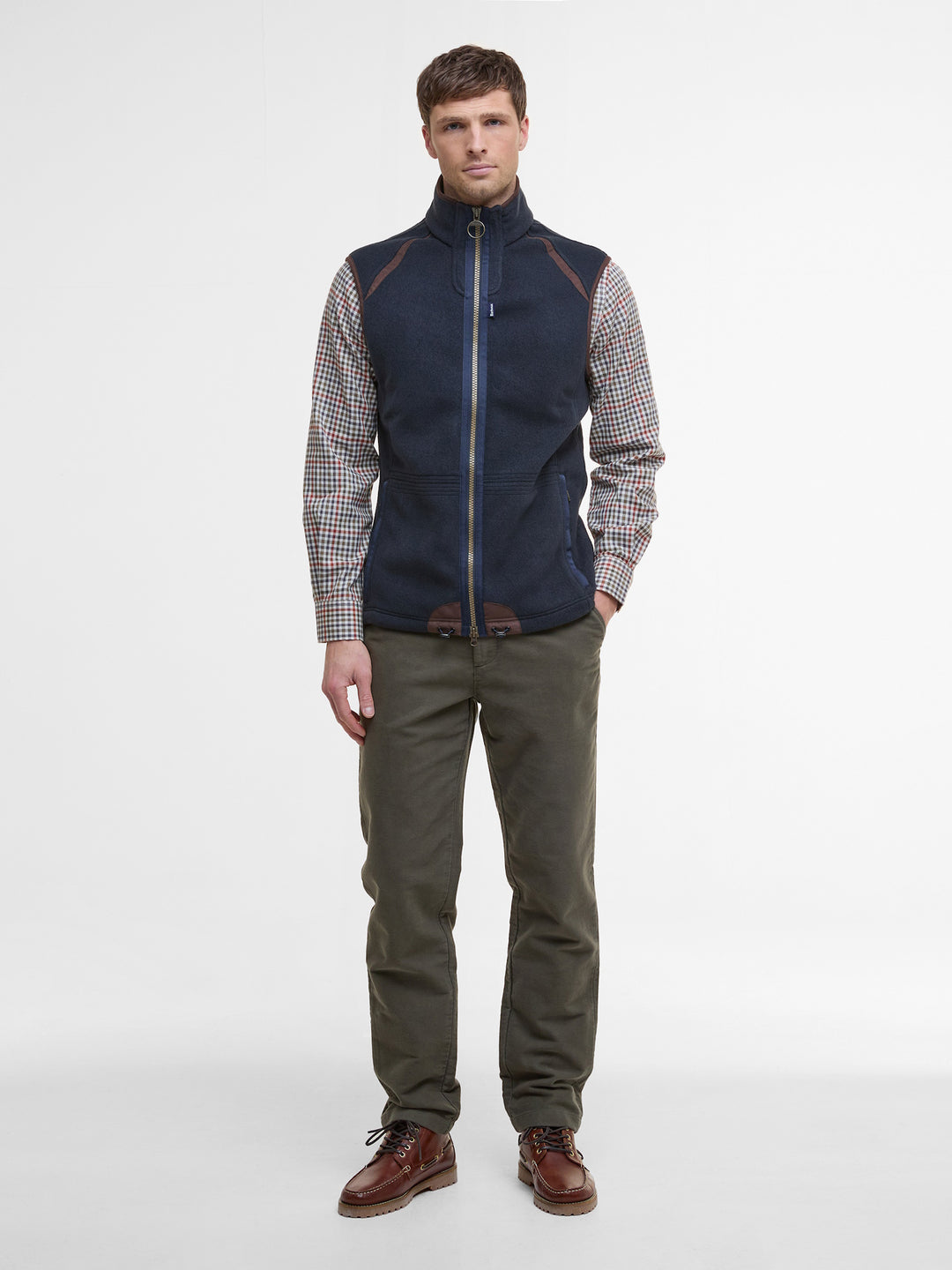 Barbour Langdale Fleece Gilet Navy