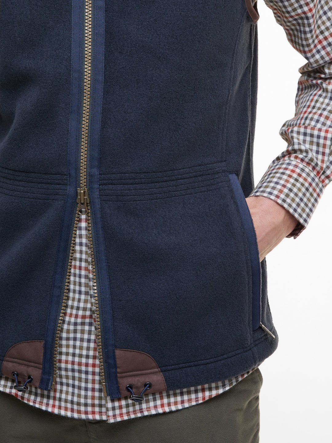 Barbour Langdale Fleece Gilet Navy