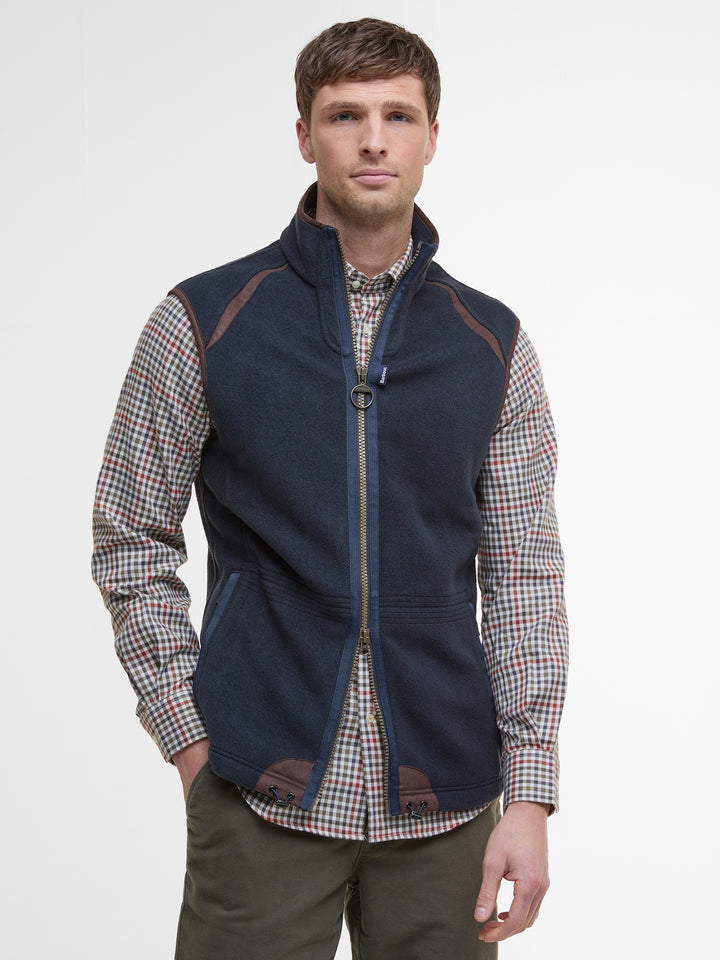 Barbour Langdale Fleece Gilet Navy