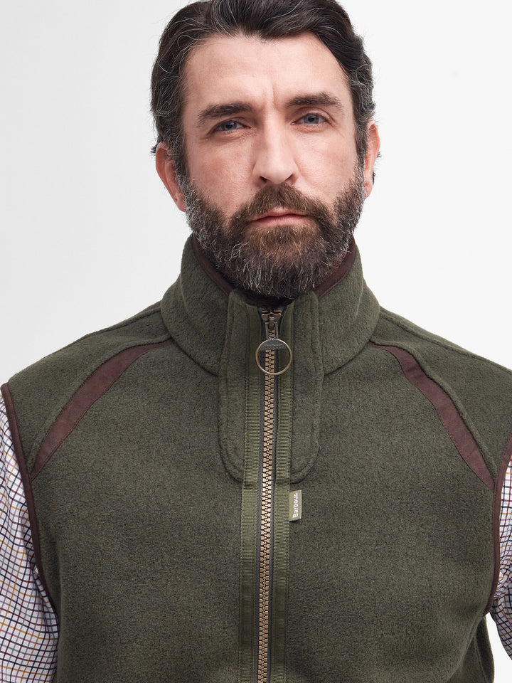Barbour Langdale Fleece Gilet Olive