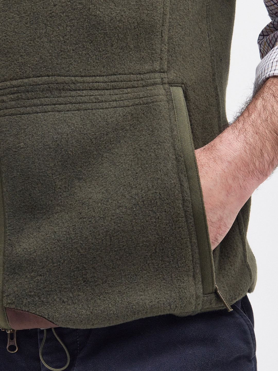 Barbour Langdale Fleece Gilet Olive