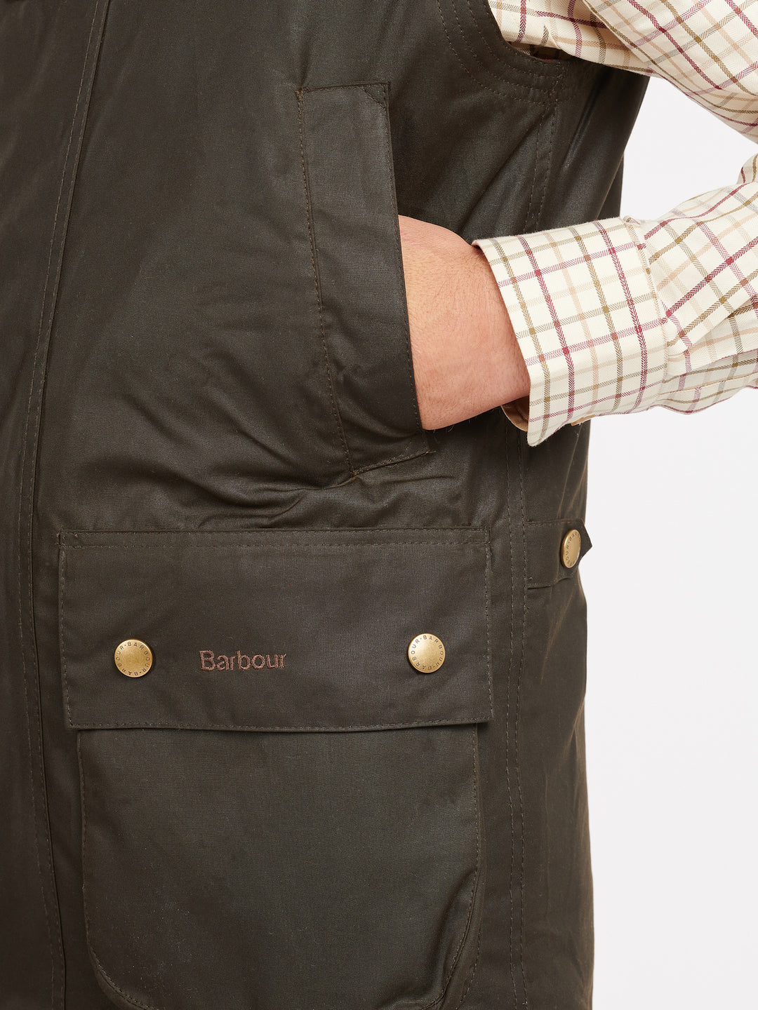 Barbour Westmorland Waxed Waistcoat