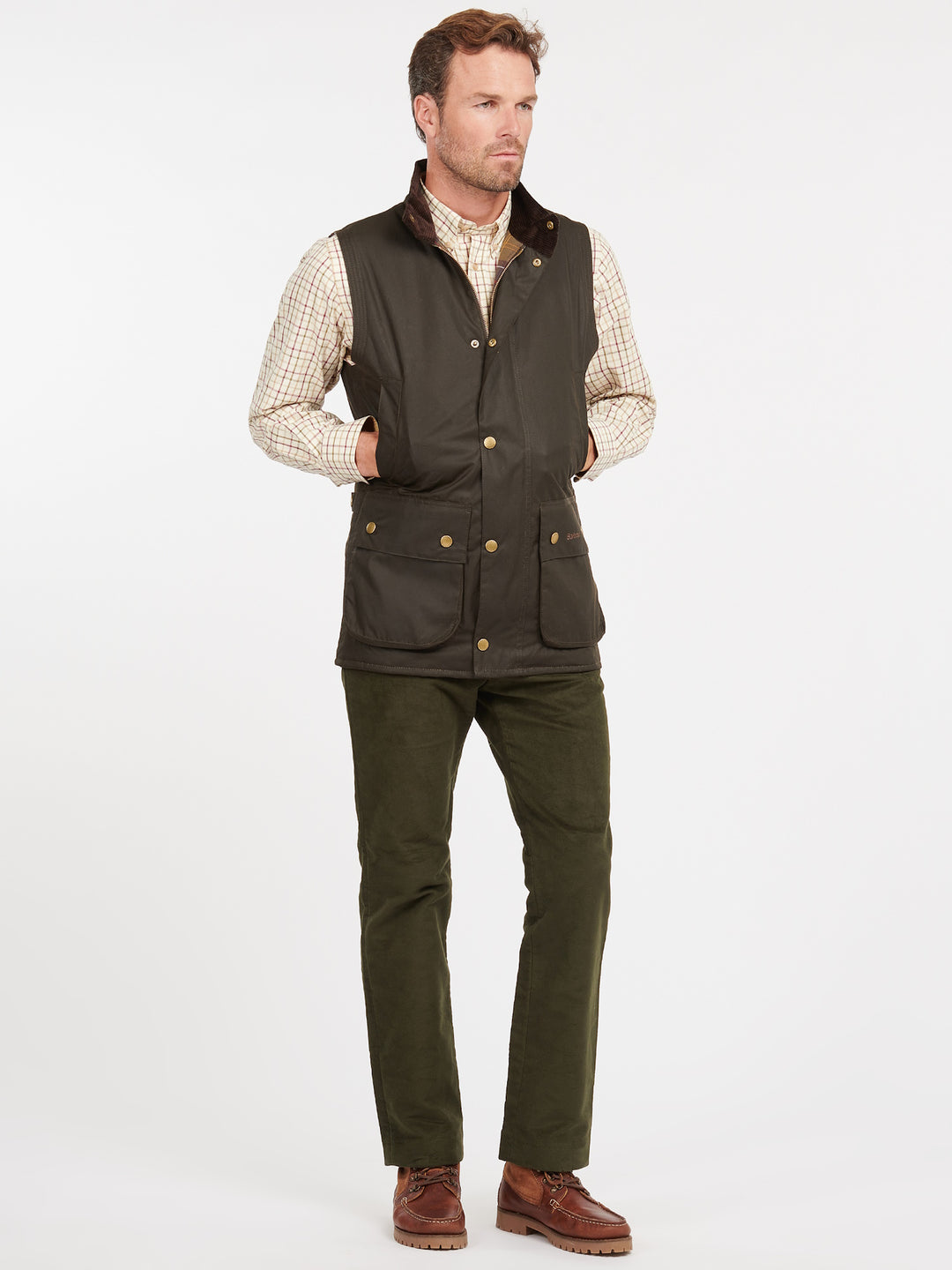 Barbour Westmorland Waxed Waistcoat