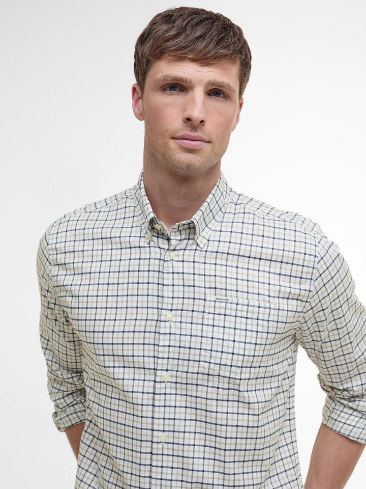 Barbour Preston Regular Shirt Olive
