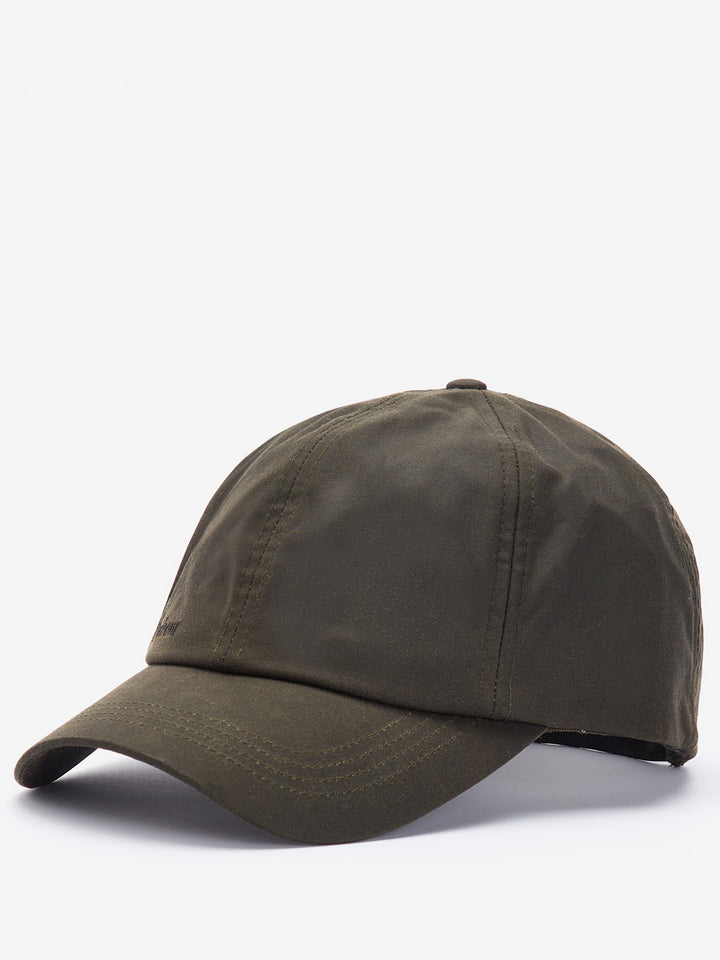 Barbour Wax Sports Cap Olive