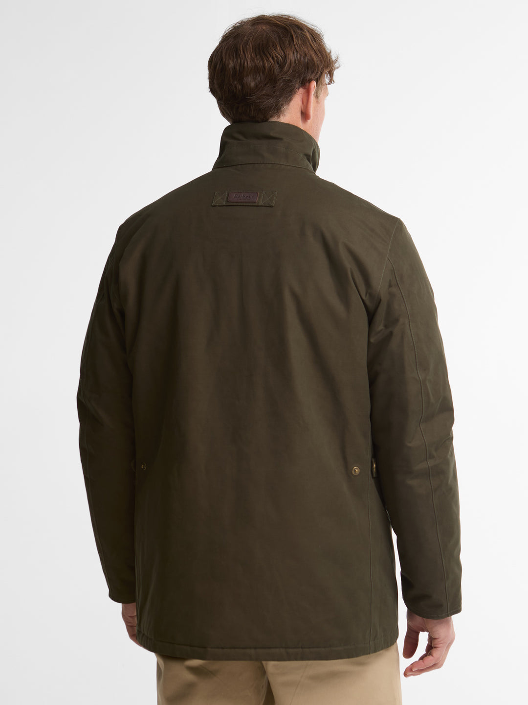 Barbour Winter Spoonbill Waterproof Jacket Dark Olive