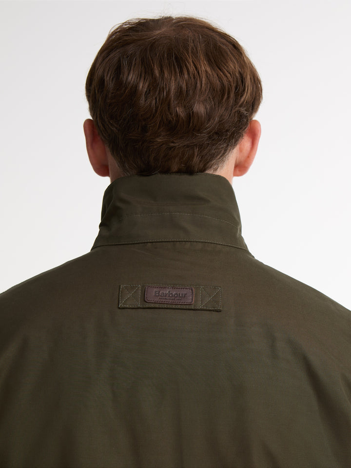 Barbour Winter Spoonbill Waterproof Jacket Dark Olive