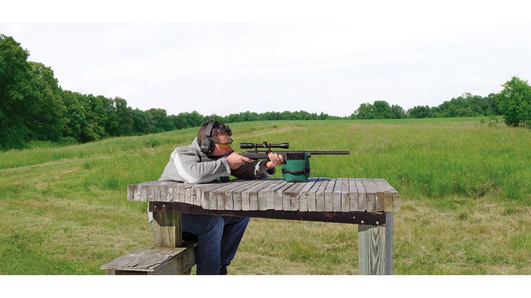 Caldwell Deadshot Combo Shooting Rest Bags (Filled) Green