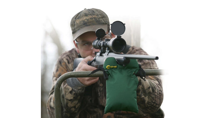 Caldwell Hunter Blind Shooting Rest Bag (Filled) Green