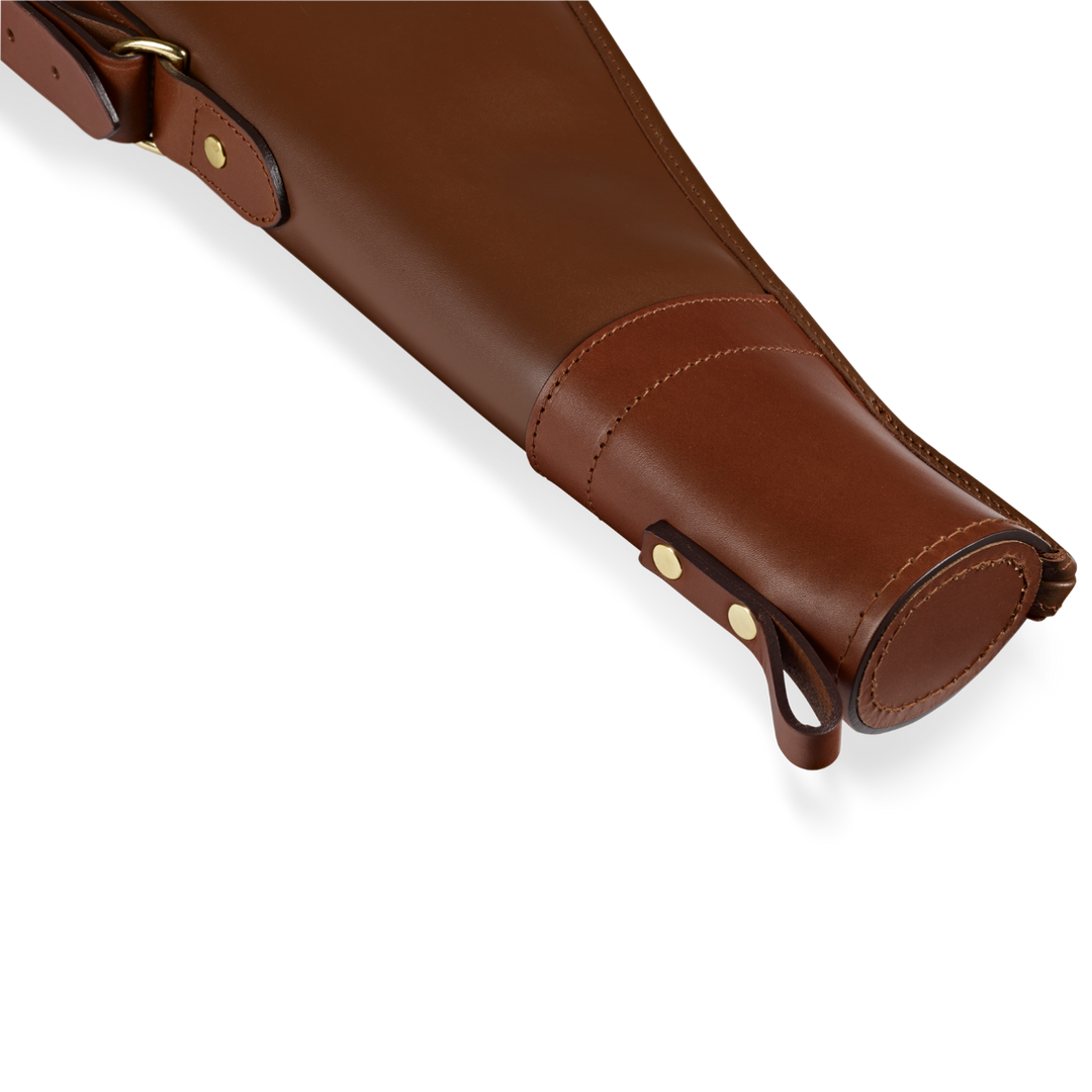 Croots Byland Leather Bipod Rifle Slip With Flap And Zip