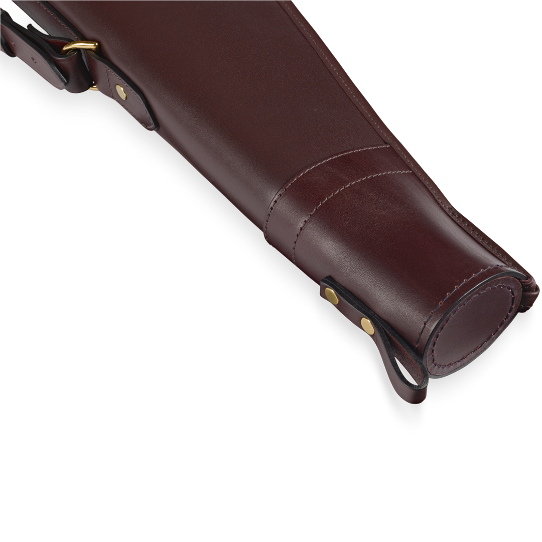 Croots Byland Leather Bipod Rifle Slip With Flap And Zip