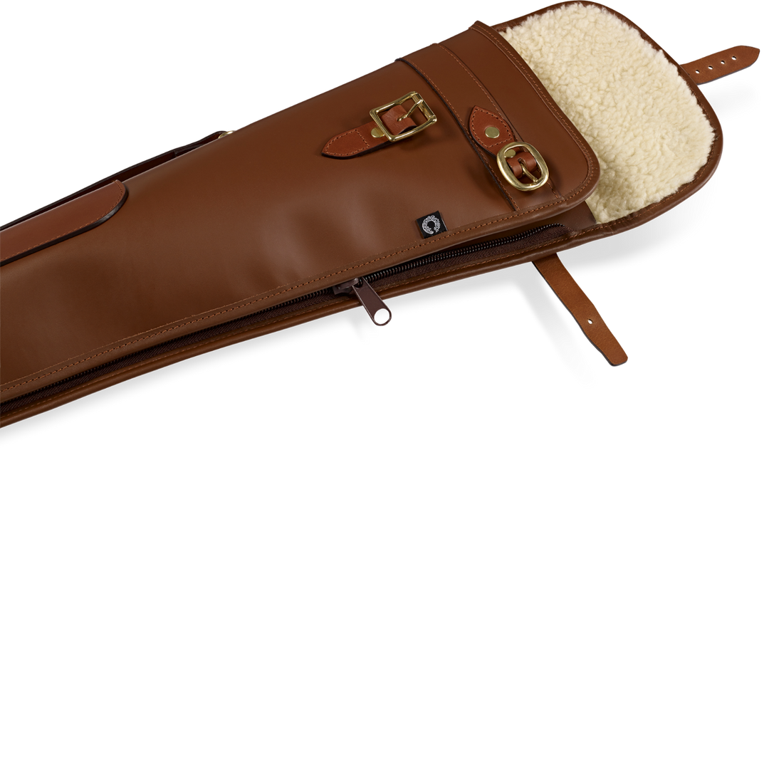 Croots Byland Leather Shotgun Slip With Flap And Zip
