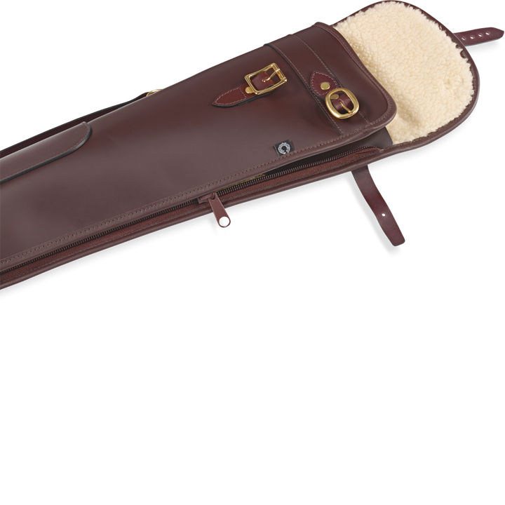 Croots Byland Leather Shotgun Slip With Flap And Zip