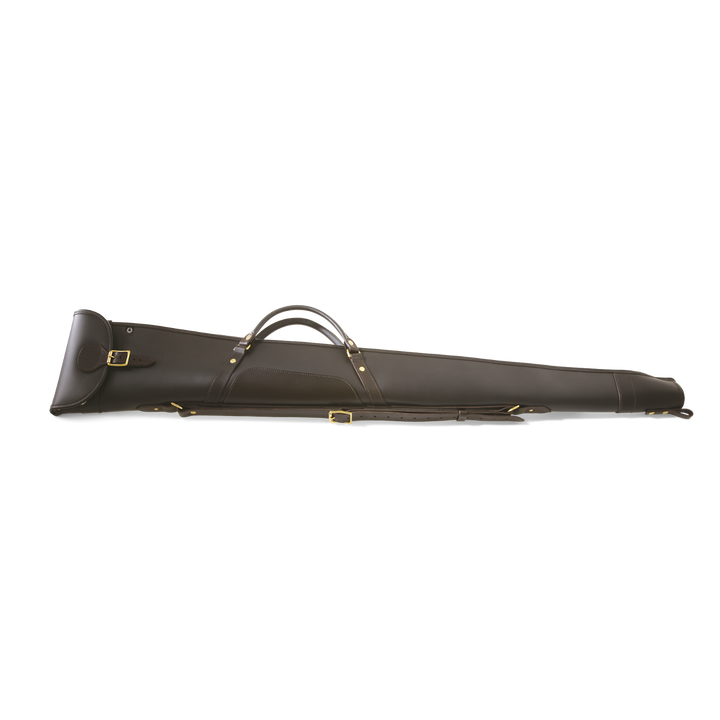 Croots Byland Leather Shotgun Slip With Flap, Zip And Carry Handles
