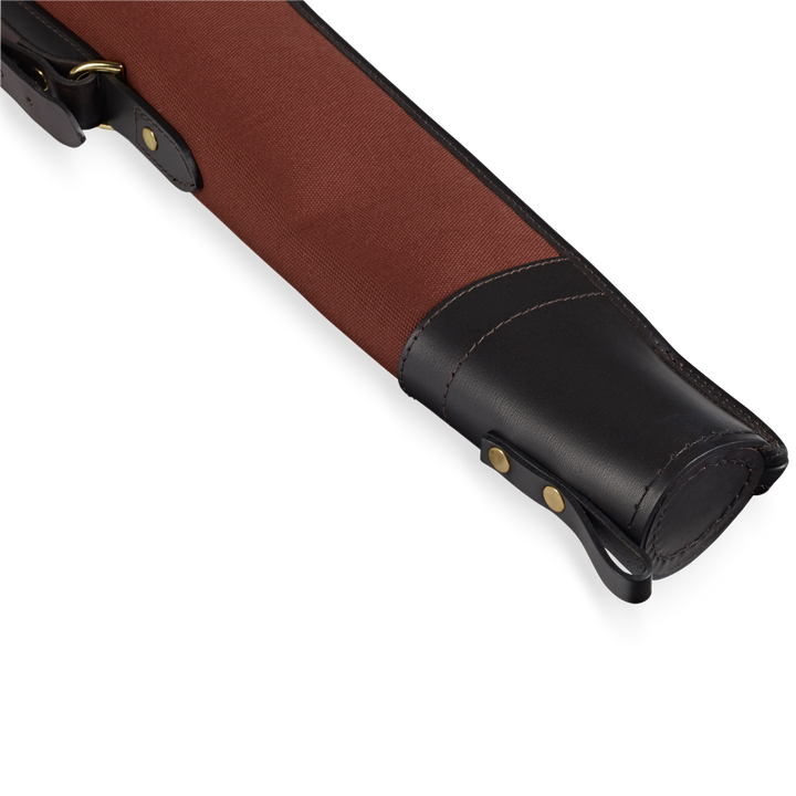 Croots Rosedale Canvas Shotgun Slip With Flap, Zip And Carry Handles