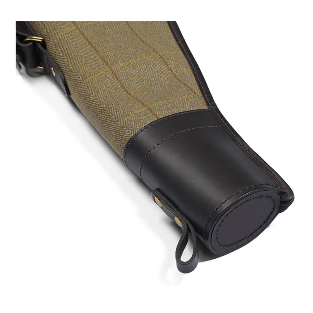 Croots Helmsley Tweed Rifle Slip With Flap And Zip