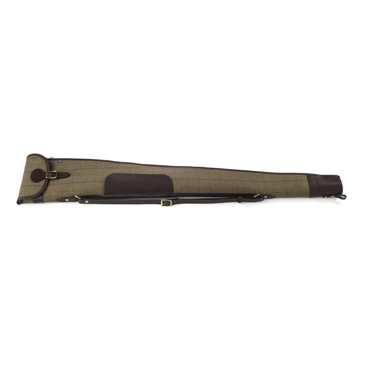 Croots Helmsley Tweed Shotgun Slip With Flap And Zip