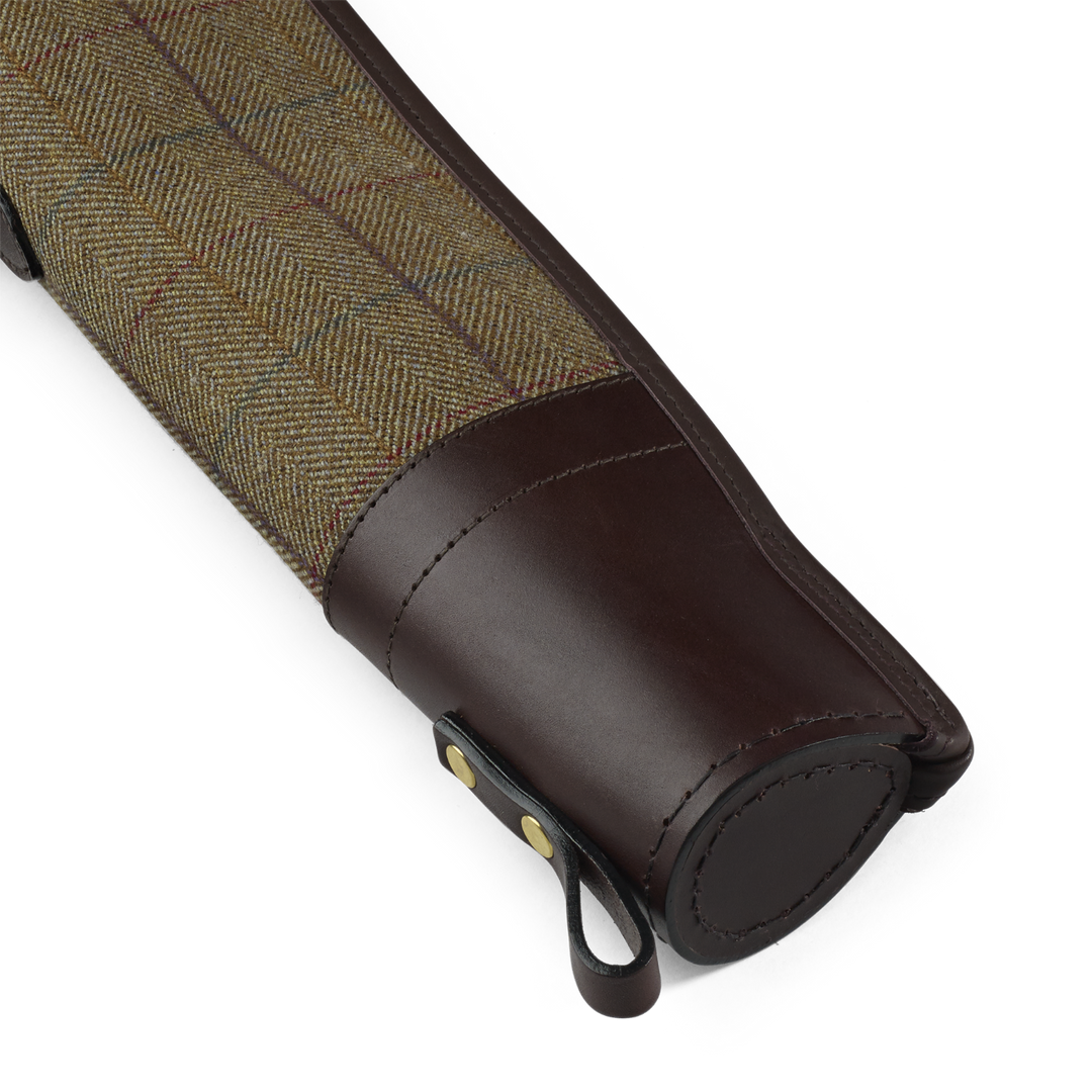 Croots Helmsley Tweed Shotgun Slip With Flap And Zip