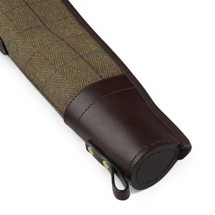 Croots Helmsley Tweed Shotgun Slip With Flap And Zip