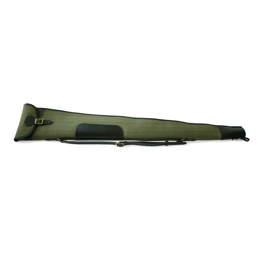 Croots Helmsley Tweed Shotgun Slip With Flap And Zip