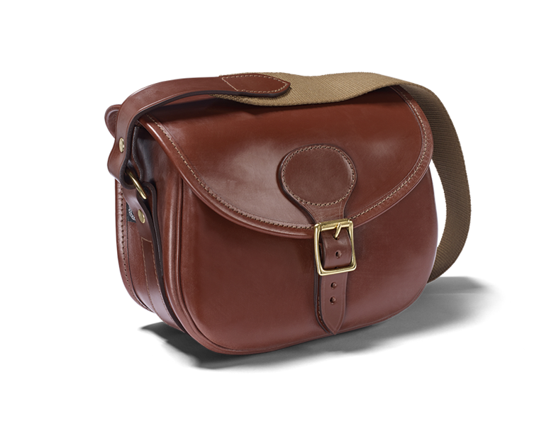 Croots Malton Bridle Leather Cartridge Bag - 100/150 Capacity