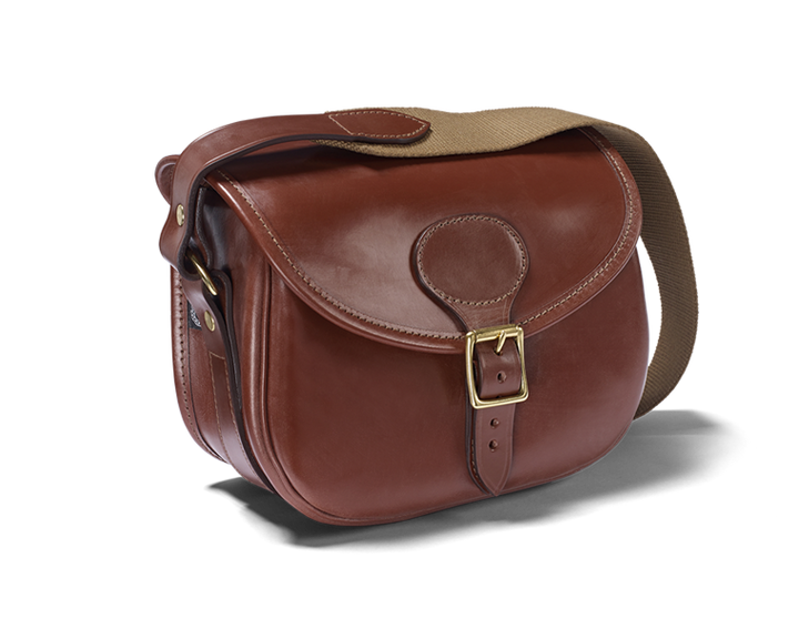 Croots Malton Bridle Leather Cartridge Bag - 100/150 Capacity