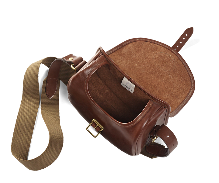 Croots Malton Bridle Leather Cartridge Bag - 100/150 Capacity