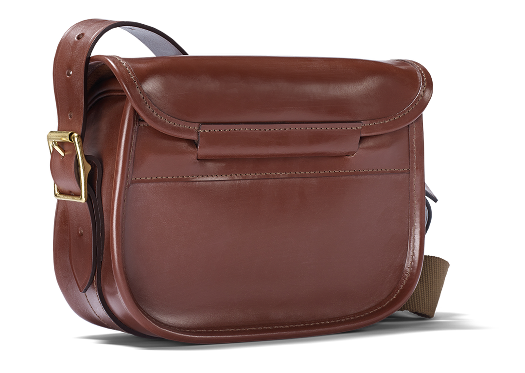 Croots Malton Bridle Leather Cartridge Bag - 100/150 Capacity