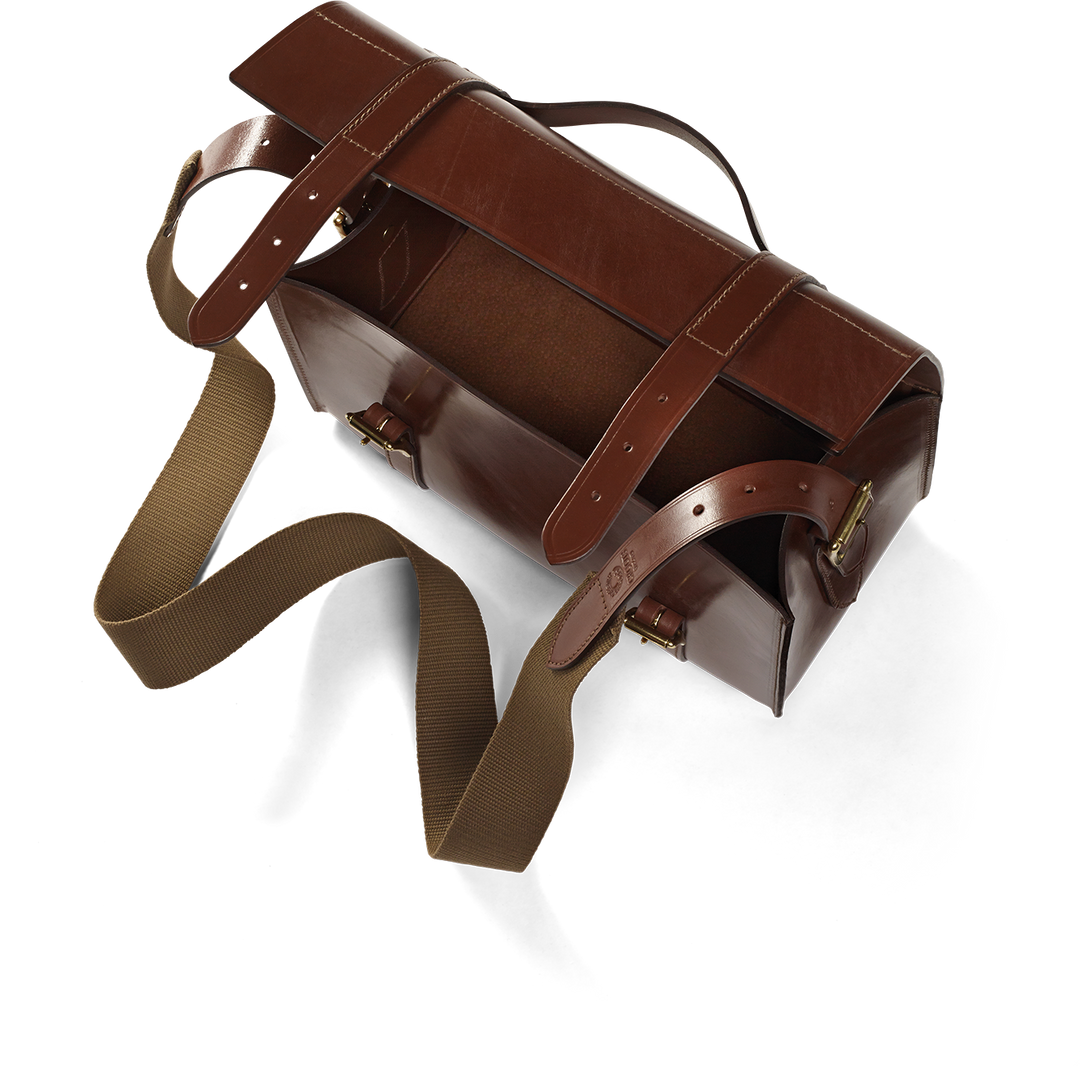 Croots Malton Bridle Leather Cartridge Bag Magazine - 300 Capacity