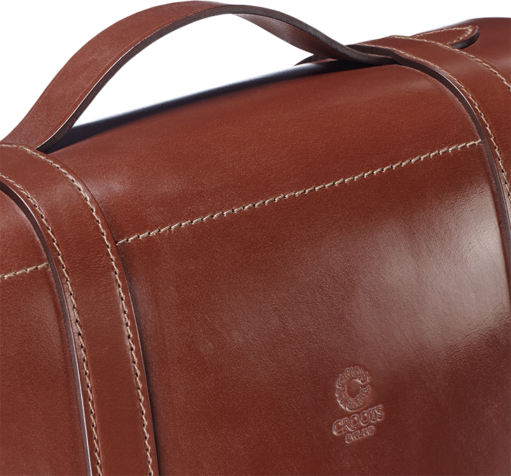Croots Malton Bridle Leather Cartridge Bag Magazine - 300 Capacity