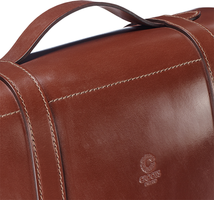 Croots Malton Bridle Leather Cartridge Bag Magazine - 300 Capacity