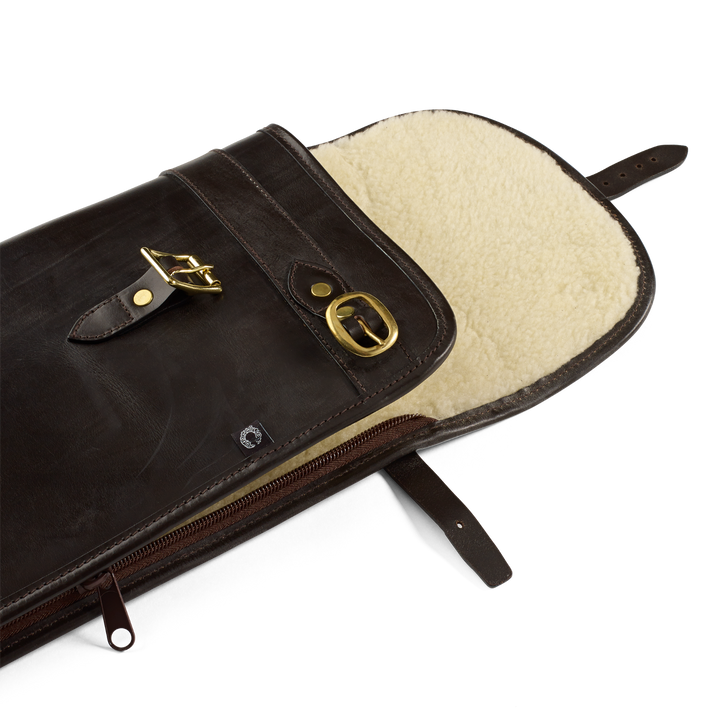Croots Malton Bridle Leather Double Shotgun Slip
