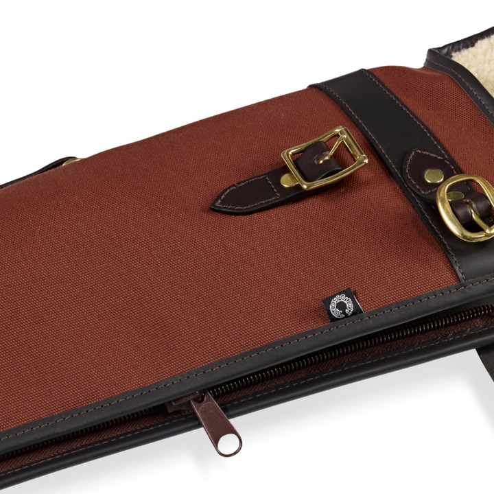 Croots Rosedale Canvas Bipod Rifle Slip With Flap And Zip