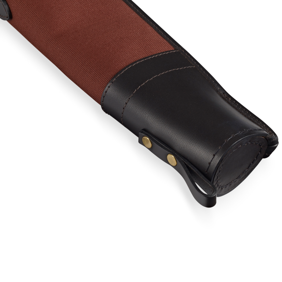 Croots Rosedale Canvas Bipod Rifle Slip With Flap And Zip